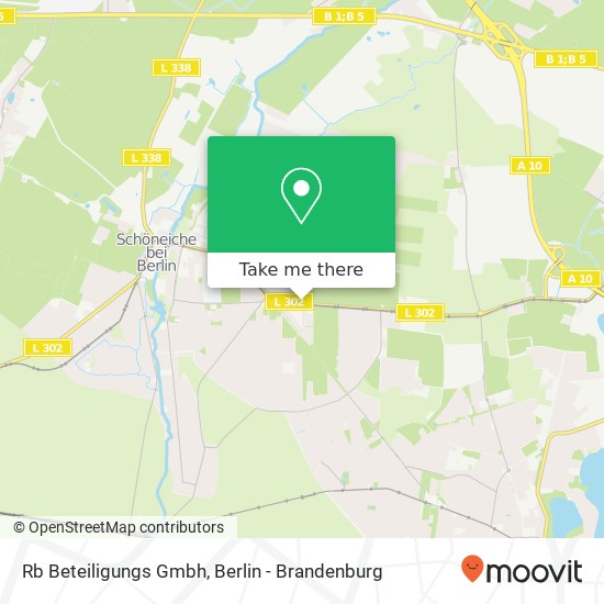 Rb Beteiligungs Gmbh map