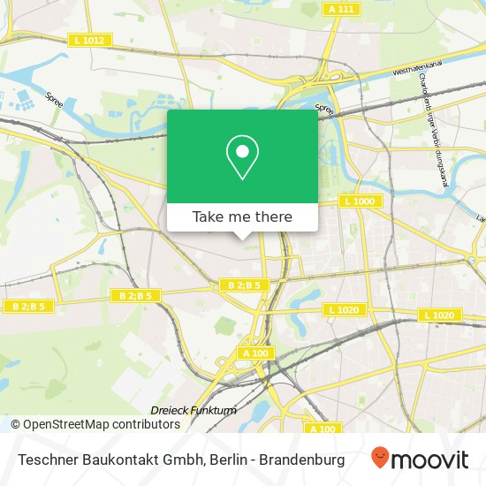 Teschner Baukontakt Gmbh map