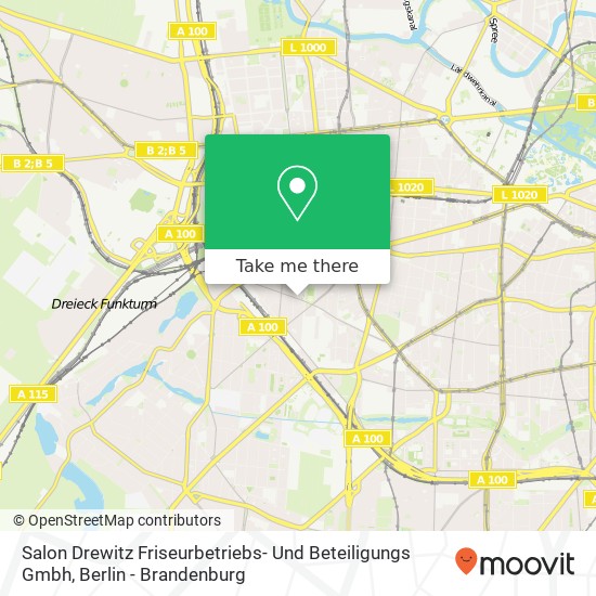 Salon Drewitz Friseurbetriebs- Und Beteiligungs Gmbh map