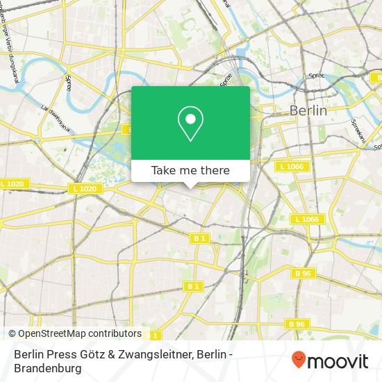 Berlin Press Götz & Zwangsleitner map