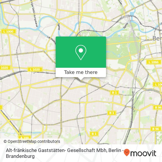 Alt-fränkische Gaststätten- Gesellschaft Mbh map