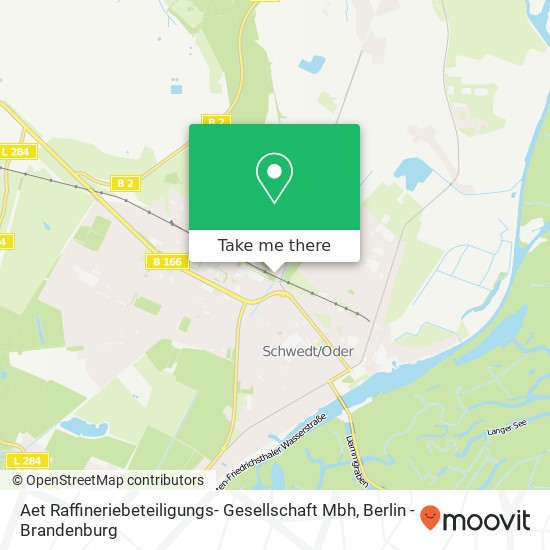 Aet Raffineriebeteiligungs- Gesellschaft Mbh map