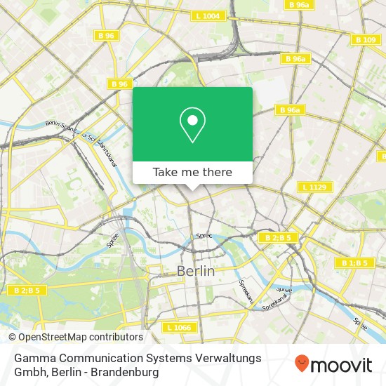 Gamma Communication Systems Verwaltungs Gmbh map