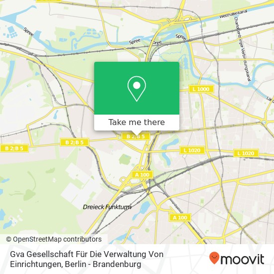 Gva Gesellschaft Für Die Verwaltung Von Einrichtungen map