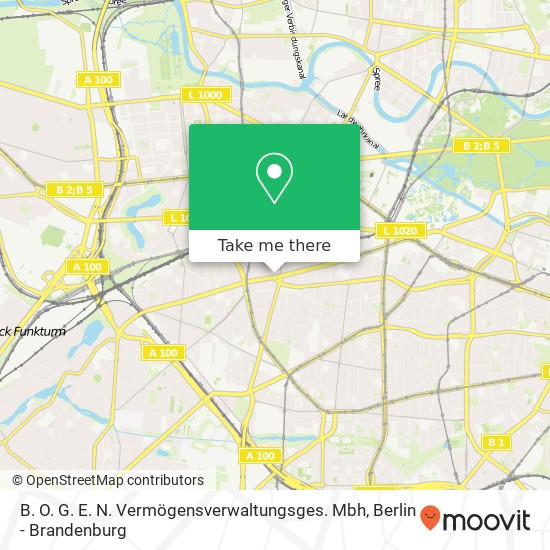 B. O. G. E. N. Vermögensverwaltungsges. Mbh map