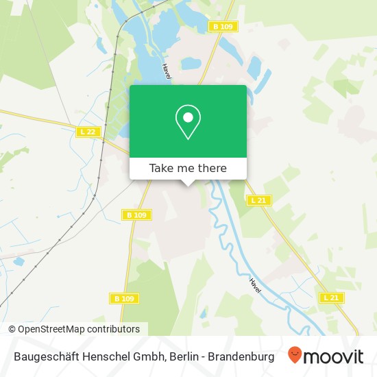 Baugeschäft Henschel Gmbh map