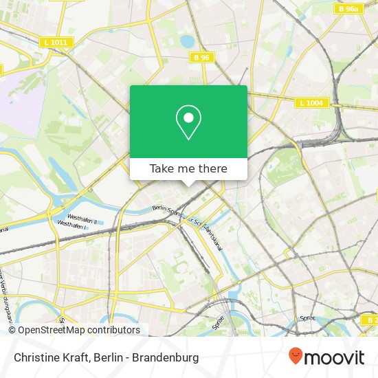 Christine Kraft map