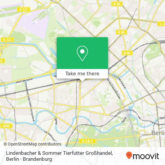 Lindenbacher & Sommer Tierfutter Großhandel map