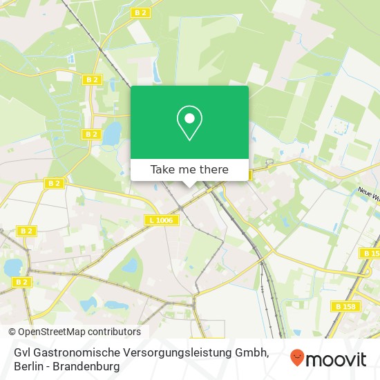 Gvl Gastronomische Versorgungsleistung Gmbh map