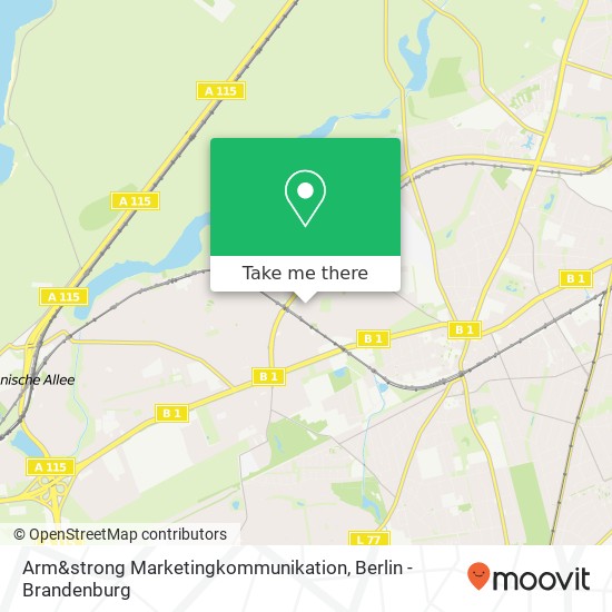 Arm&strong Marketingkommunikation map