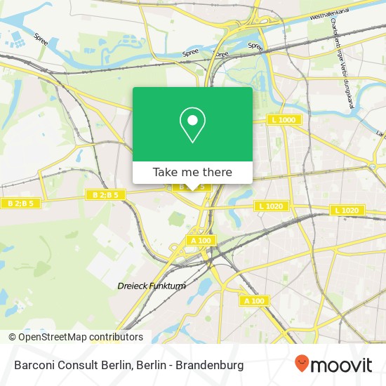Barconi Consult Berlin map