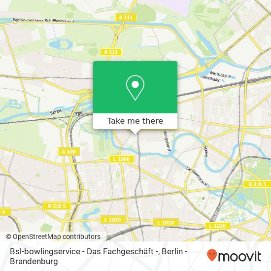 Bsl-bowlingservice - Das Fachgeschäft - map