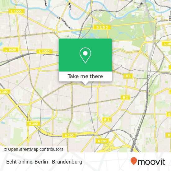 Echt-online map