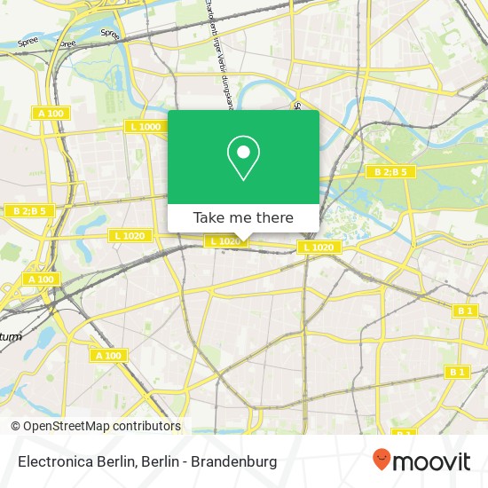 Electronica Berlin map