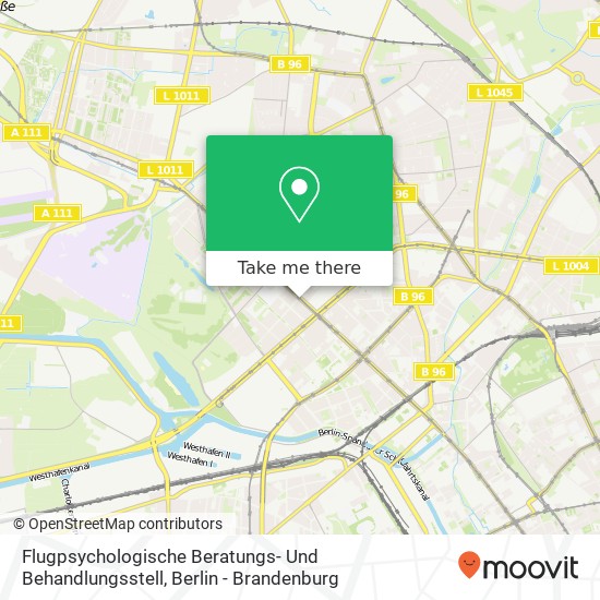 Flugpsychologische Beratungs- Und Behandlungsstell map