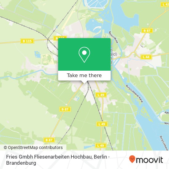 Fries Gmbh Fliesenarbeiten Hochbau map