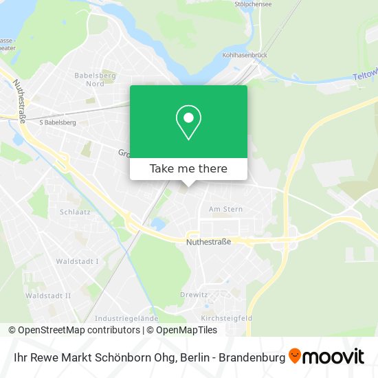 Ihr Rewe Markt Schönborn Ohg map