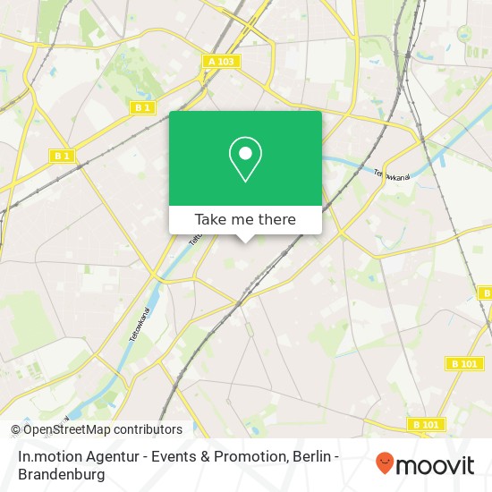 Карта In.motion Agentur - Events & Promotion
