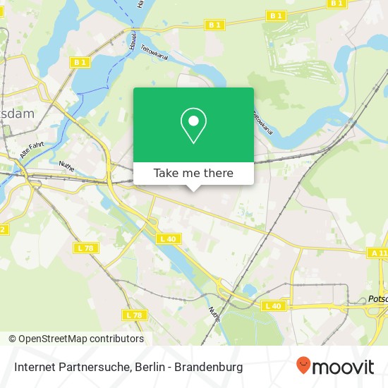 Internet Partnersuche map