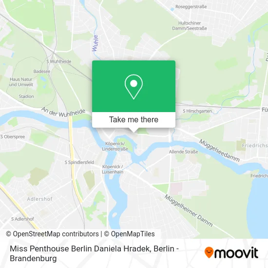 Карта Miss Penthouse Berlin Daniela Hradek