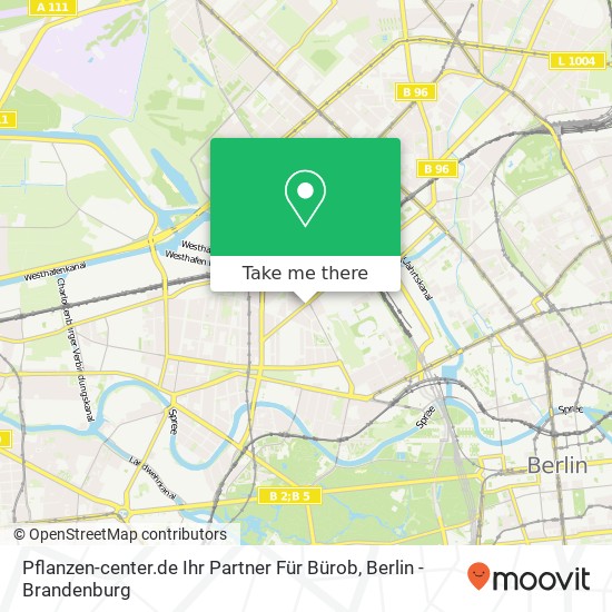 Карта Pflanzen-center.de Ihr Partner Für Bürob