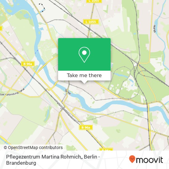 Pflegezentrum Martina Rohmich, map