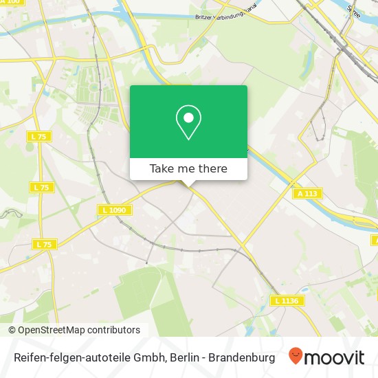 Reifen-felgen-autoteile Gmbh map
