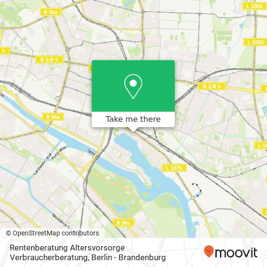 Rentenberatung Altersvorsorge Verbraucherberatung map