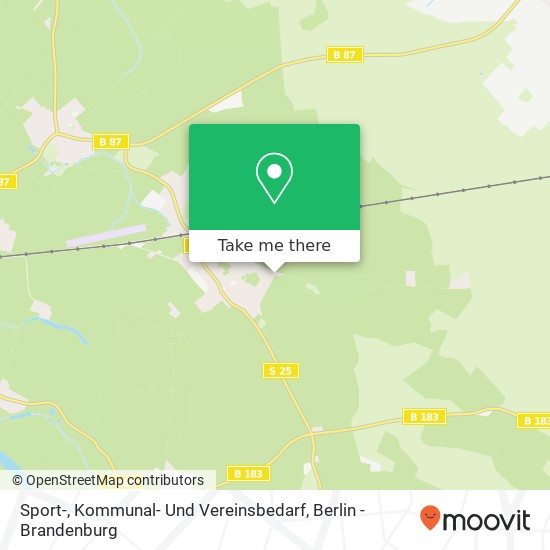 Sport-, Kommunal- Und Vereinsbedarf map