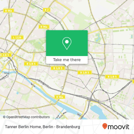 Tanner Berlin Home map