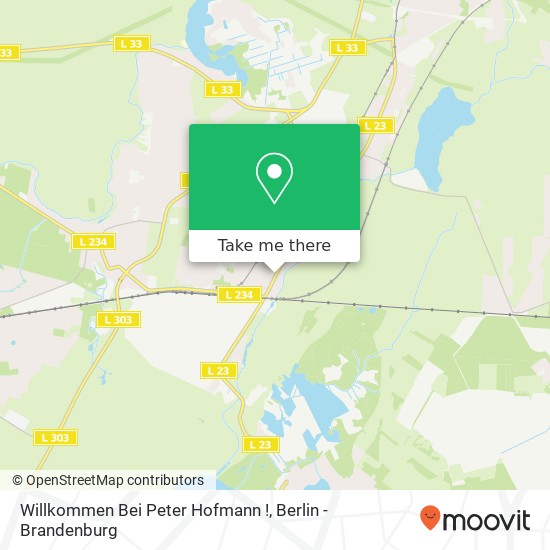 Карта Willkommen Bei Peter Hofmann !