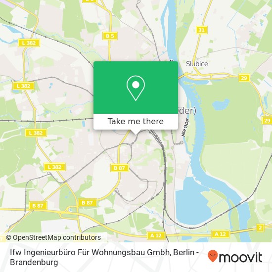 Ifw Ingenieurbüro Für Wohnungsbau Gmbh map