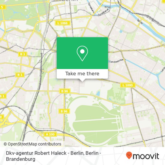 Dkv-agentur Robert Haleck - Berlin map