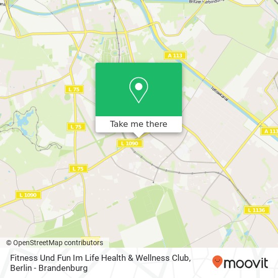 Fitness Und Fun Im Life Health & Wellness Club map