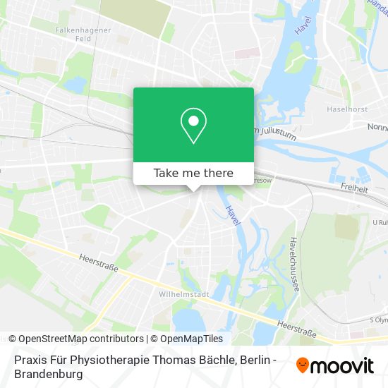 Praxis Für Physiotherapie Thomas Bächle map