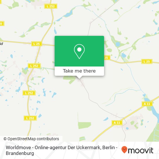 Карта Worldmove - Online-agentur Der Uckermark