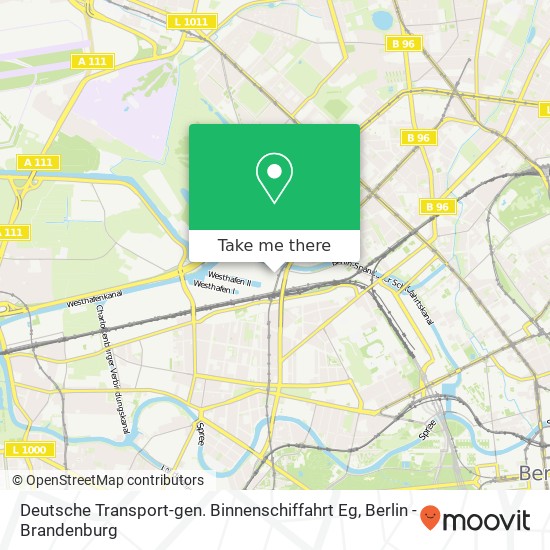 Deutsche Transport-gen. Binnenschiffahrt Eg map
