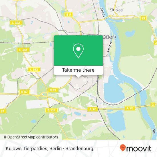 Kulows Tierpardies map