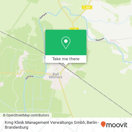 Kmg Klinik Management Verwaltungs Gmbh map