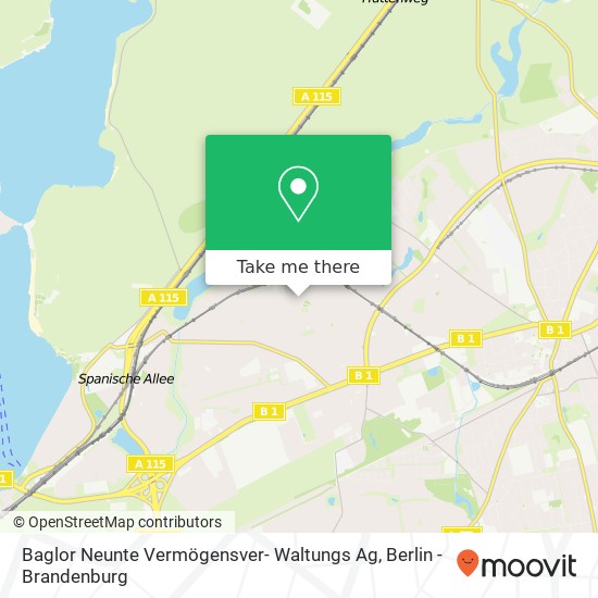 Baglor Neunte Vermögensver- Waltungs Ag map