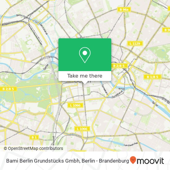 Bami Berlin Grundstücks Gmbh map