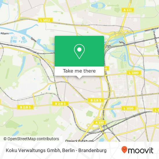 Koku Verwaltungs Gmbh map