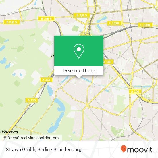 Strawa Gmbh map