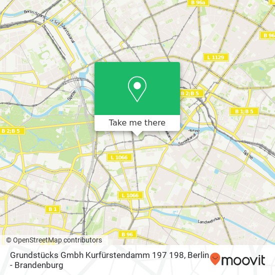 Grundstücks Gmbh Kurfürstendamm 197 198 map