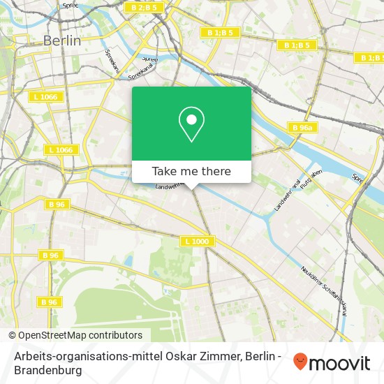 Arbeits-organisations-mittel Oskar Zimmer map