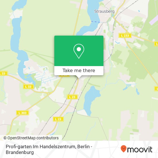 Profi-garten Im Handelszentrum map