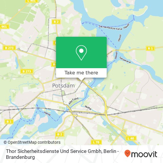 Карта Thor Sicherheitsdienste Und Service Gmbh