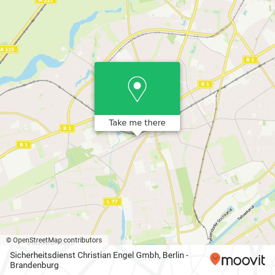 Sicherheitsdienst Christian Engel Gmbh map