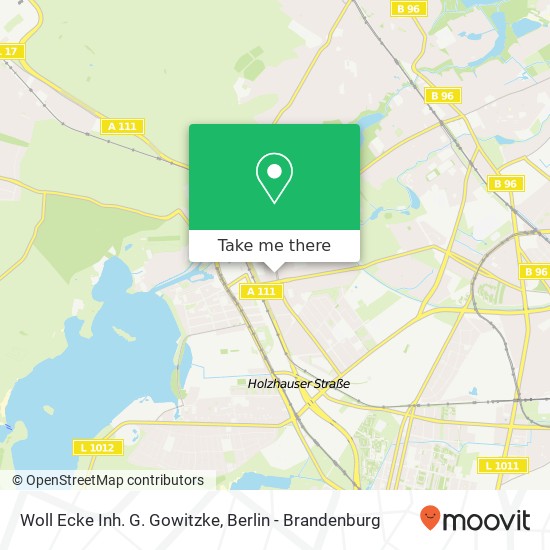 Woll Ecke Inh. G. Gowitzke map