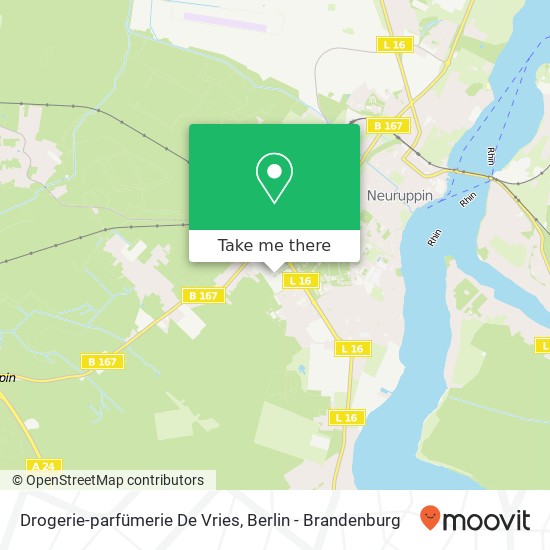 Drogerie-parfümerie De Vries map